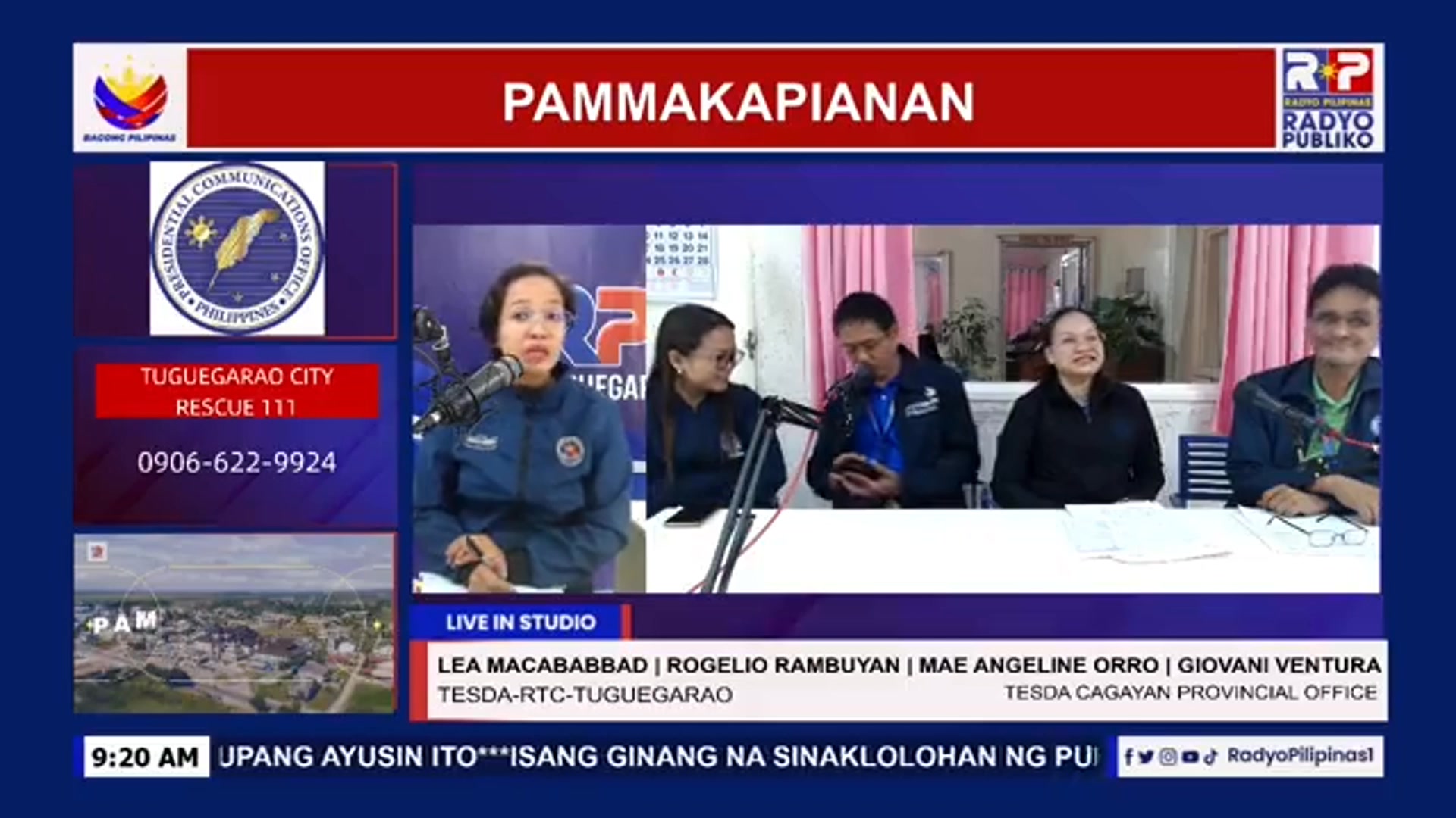 𝐏𝐀𝐍𝐎𝐎𝐑𝐈𝐍 | Radio interview ng mga kinatawan ng TESDA Regional Training ...
