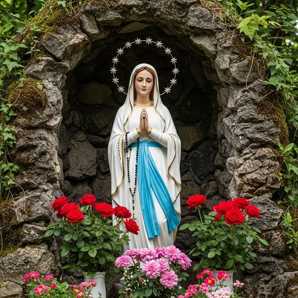 🌹Aujourd'hui, 25 octobre, offrez à Marie les plus belles roses 🌹 Amen 🌹 ...
