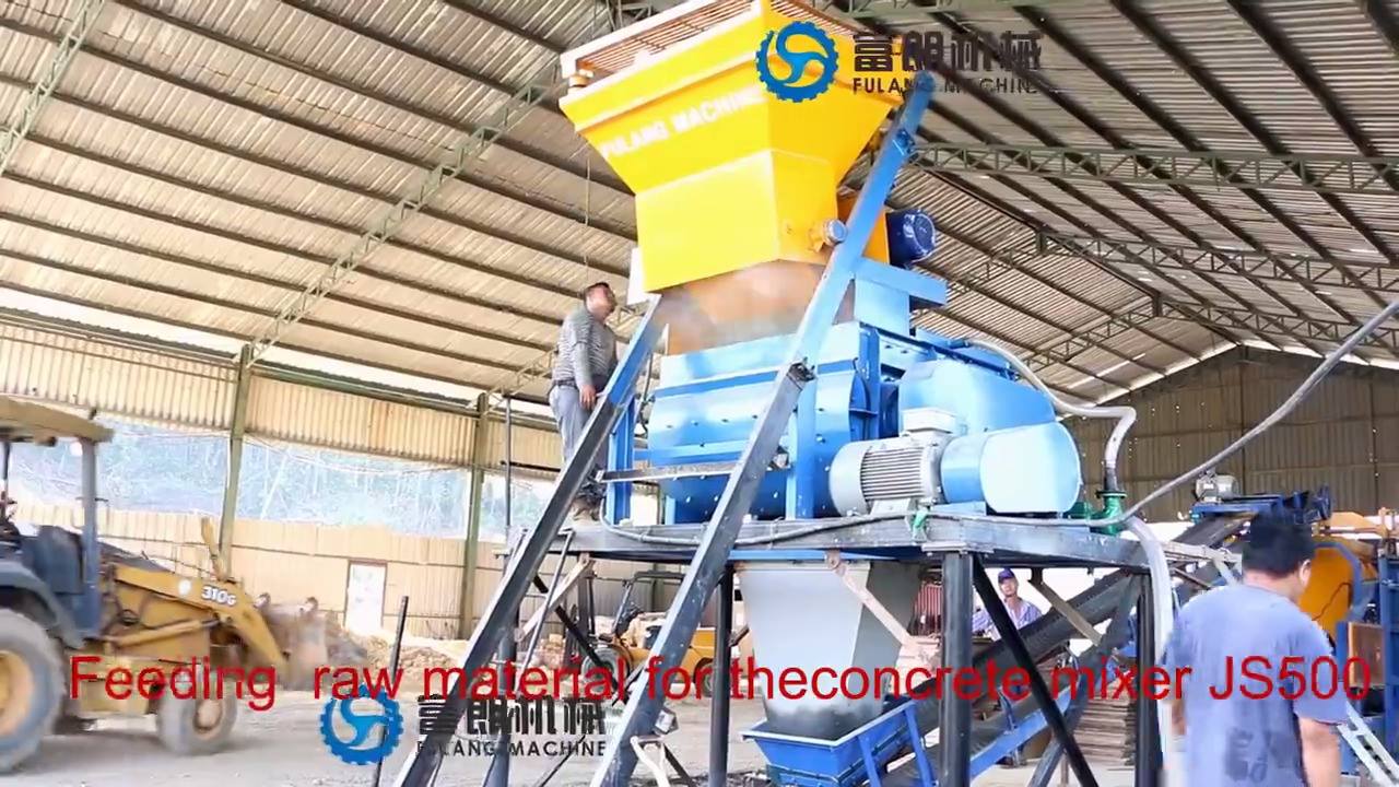 Concrete block machine and CEB machine