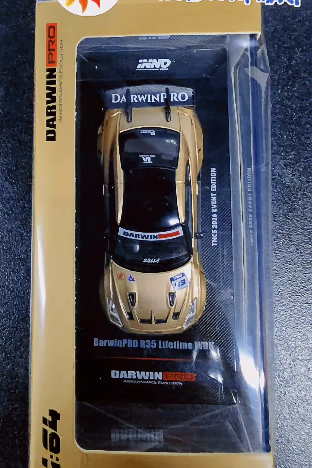 INNO64 DARWINPRO NISSAN GTR R35 LIFETIME WBK #goldenraymart