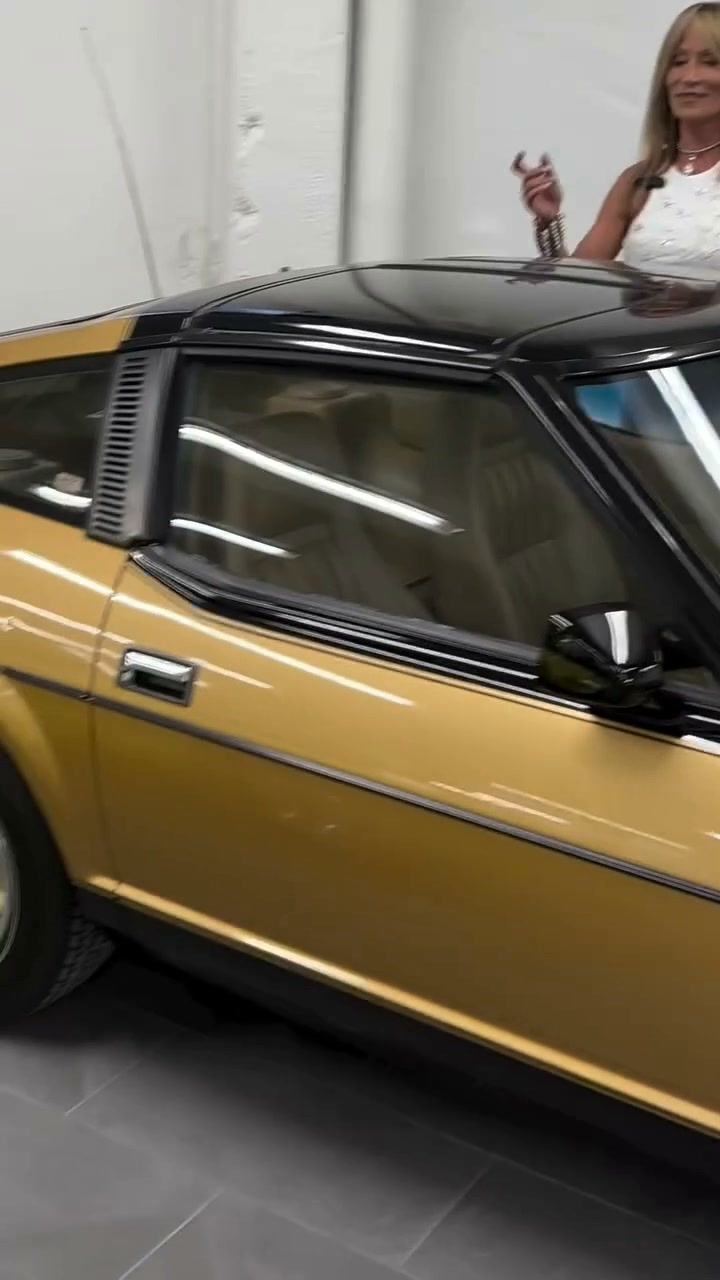 This 1980 Datsun 280zx is on display at the dfwcarandtoymuseum and