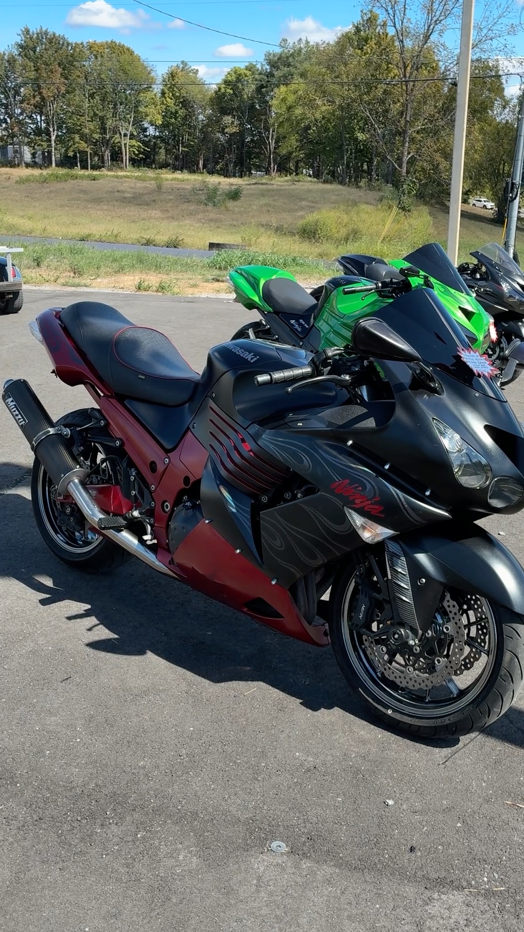 Simple and clean ZX-14 with C&S 360 kit#kawasaki #kawasakizclub