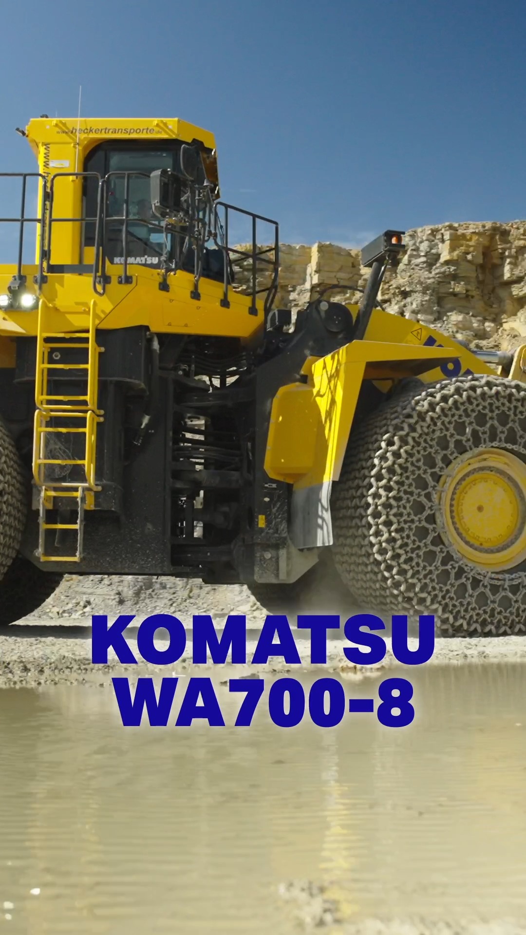 The WA700-8 takes quarry operations to the next level. The WA700-8 unit ...