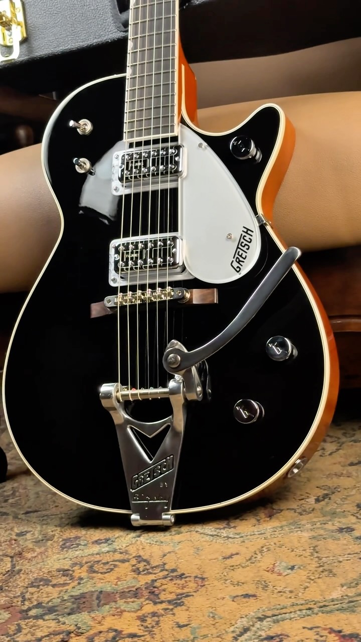 Gretsch G6128T-TVP Power Jet – 2013 Japan – Black Gretsch G6128T
