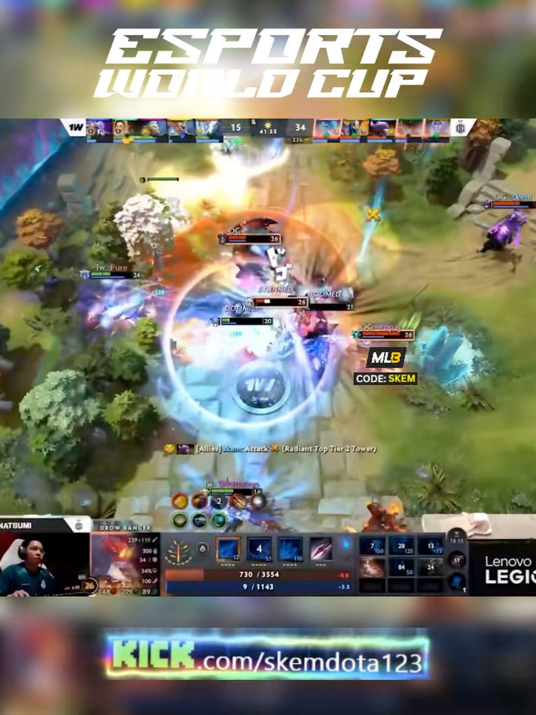 ୨୧ Game 2 vs 1WIN Highlights EWC2026 😎