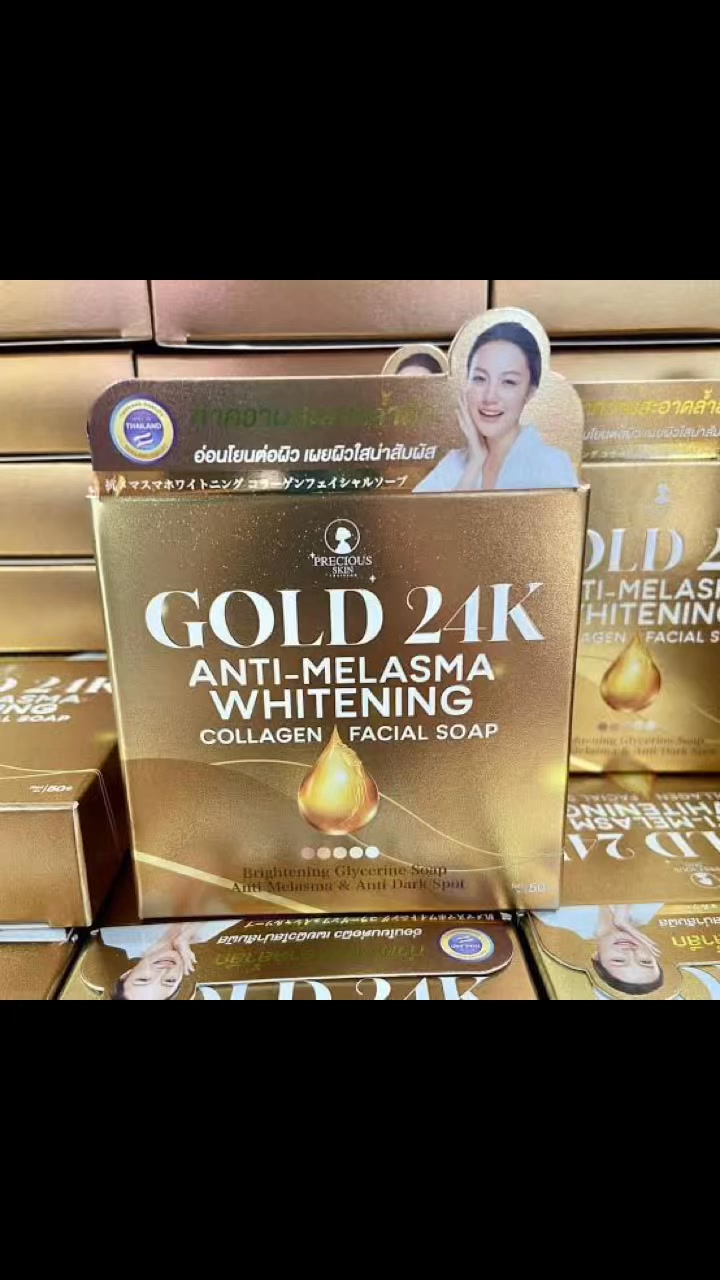 glutathione 24k gold soap Abebi White Strong Whitening  MamaTega 24k gold soap, often marketed
