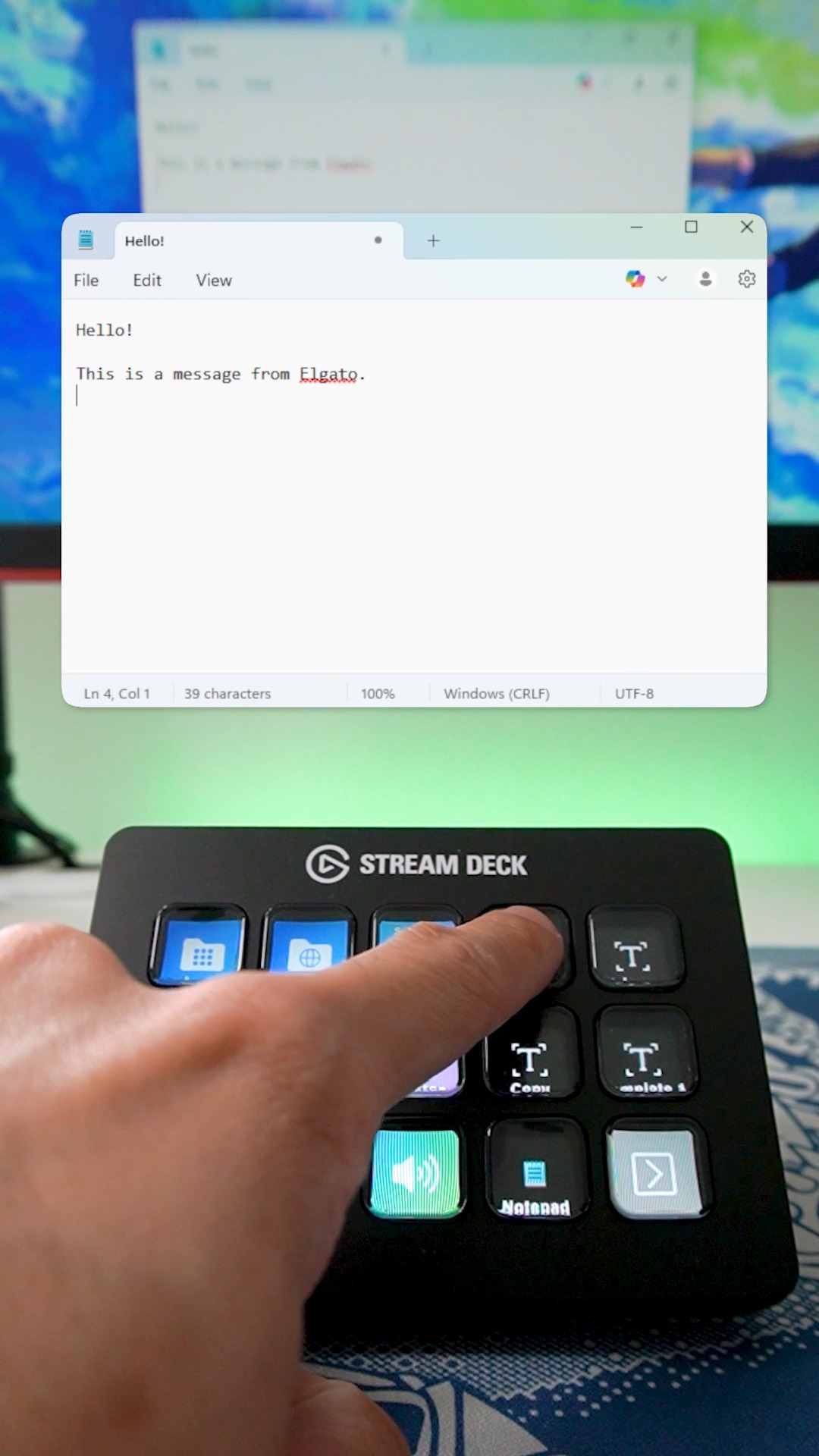 The Text Action got an upgrade in Stream Deck 6.9. Choose between: ⌨️ ...