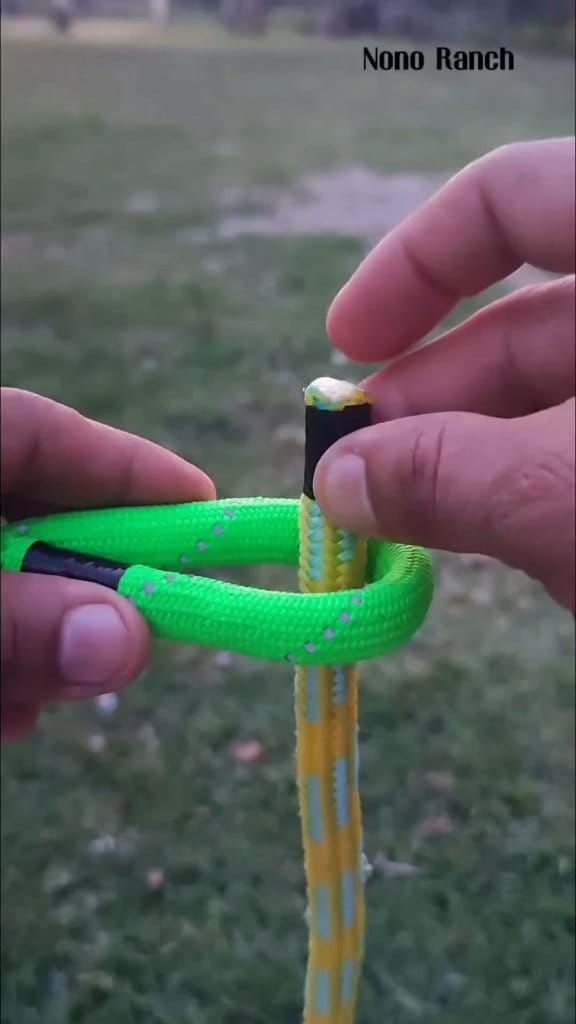 Nudo para atar caballos 🐴 #amarres #knot #nudos 👌💯 | Nono Ranch | Facebook