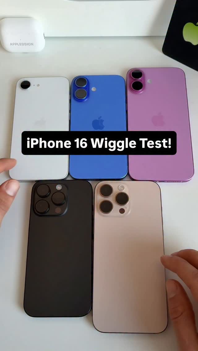 The famous iPhone wiggle test! Curious how the test will turn out with ...