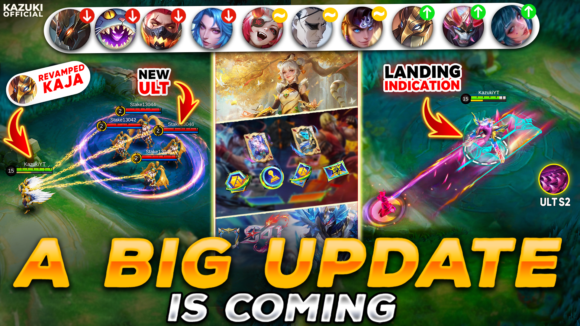 Big Update: Revamp Kaja | 9 Hero Buffs | New Skins | Street 