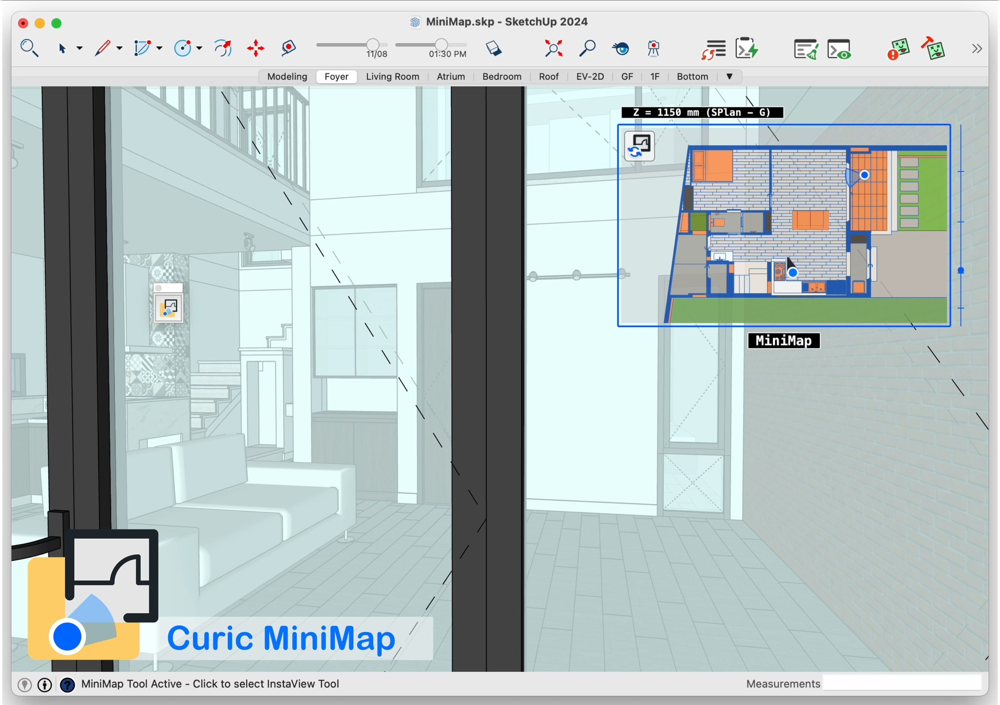 Curic MiniMap is now available! 🎉 A 2D floor map that lets you pick any ...