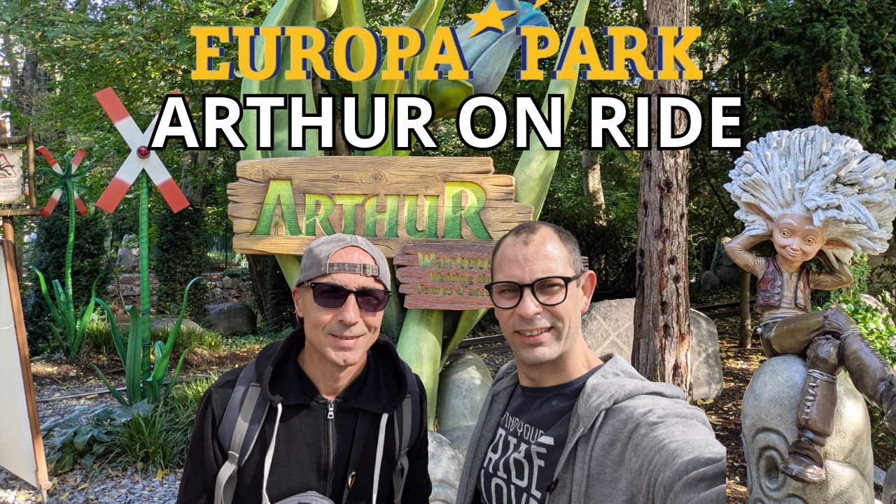 Attraction Arthur à faire à Europa Park Roller Coaster On Ride. Dans ...
