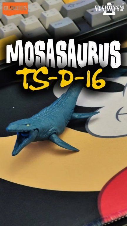 Review MOSASAURUS | TS-D-16. Blokees Terraventure Jurassic world