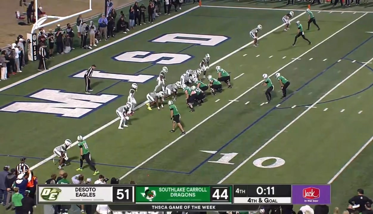 INCHES. FROM. EVERYTHING. 🤯😱 The ending of DeSoto vs. Southlake Carroll ...