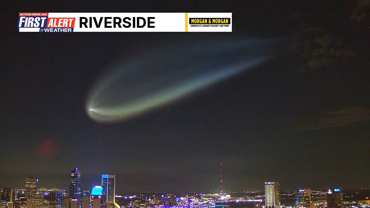VIDEO: Here is a look at the SpaceX launch this AM over
