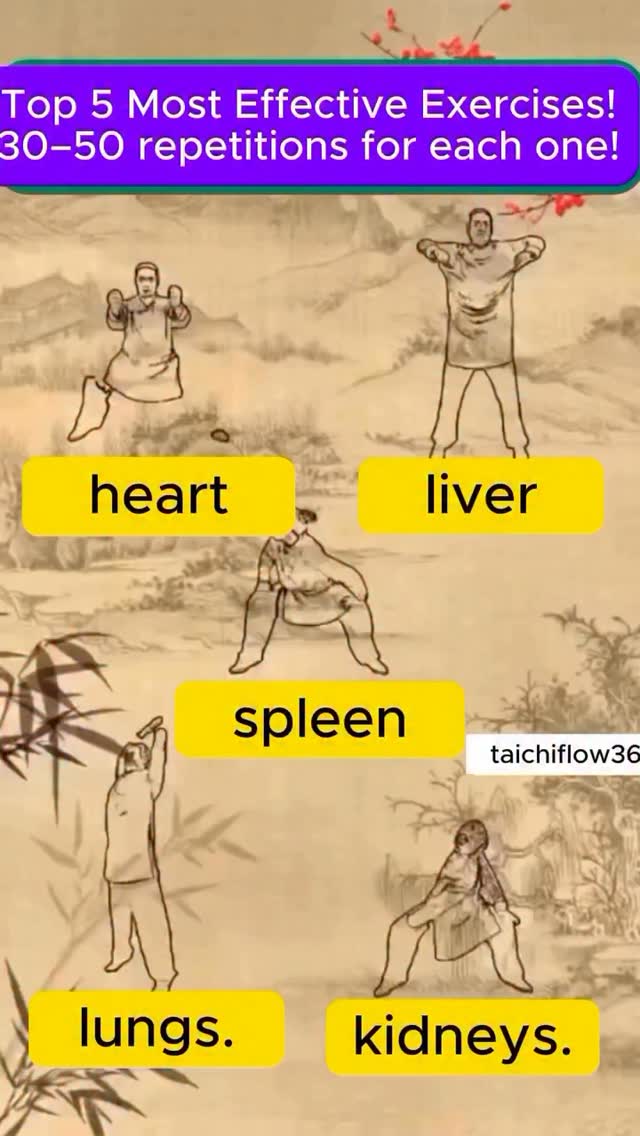 🦁 5 Qigong Exercises to Boost Your Health! These Qigong exercises are ...