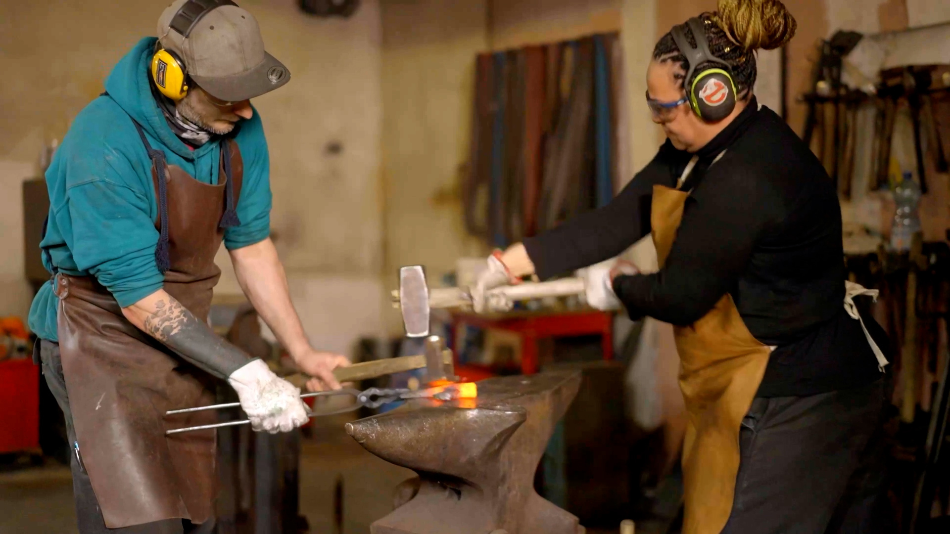 Simon and Soumia Luquet were two of the few edge-tool makers who ...