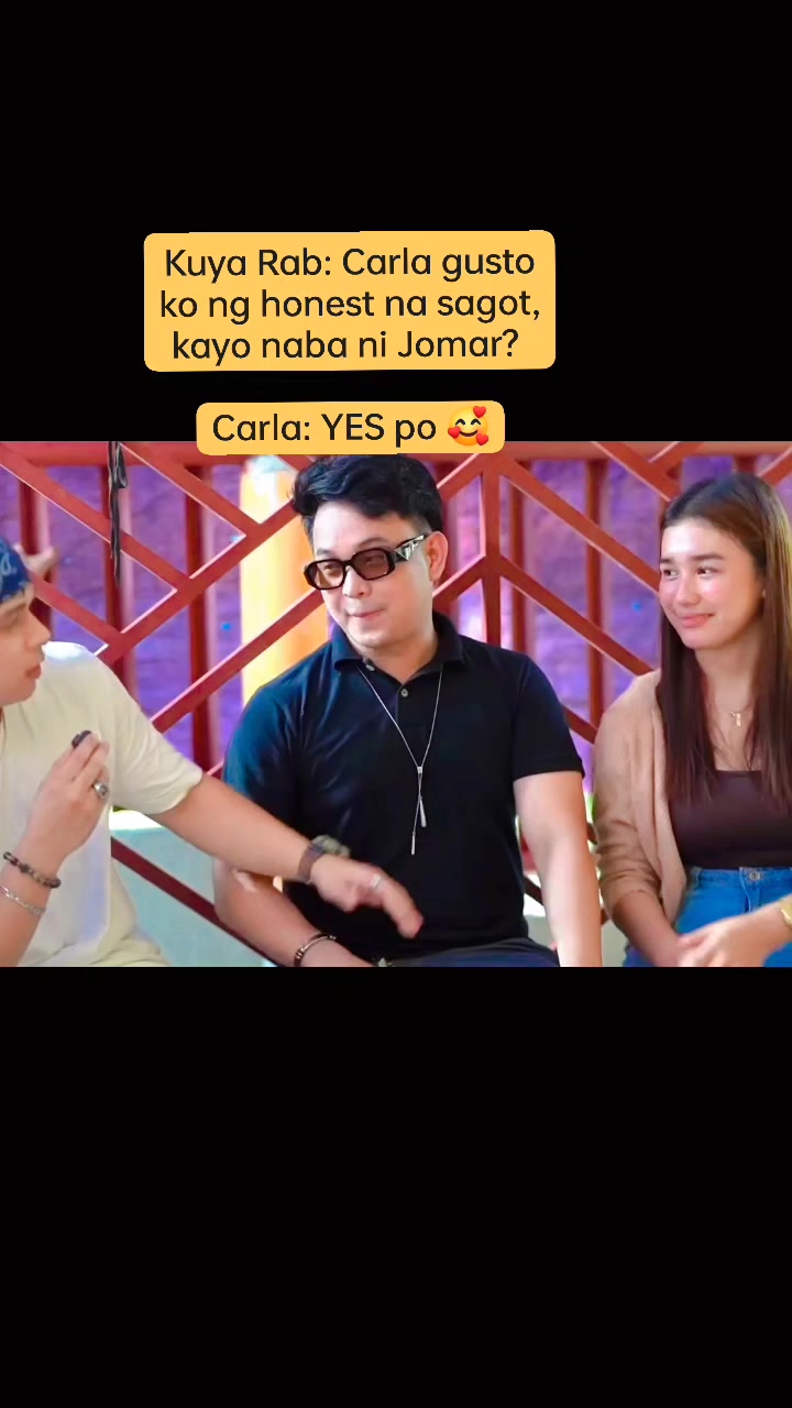 Kuya Rab: Carla gusto ko ng honest na sagot, kayo naba ni Jomar? Carla ...