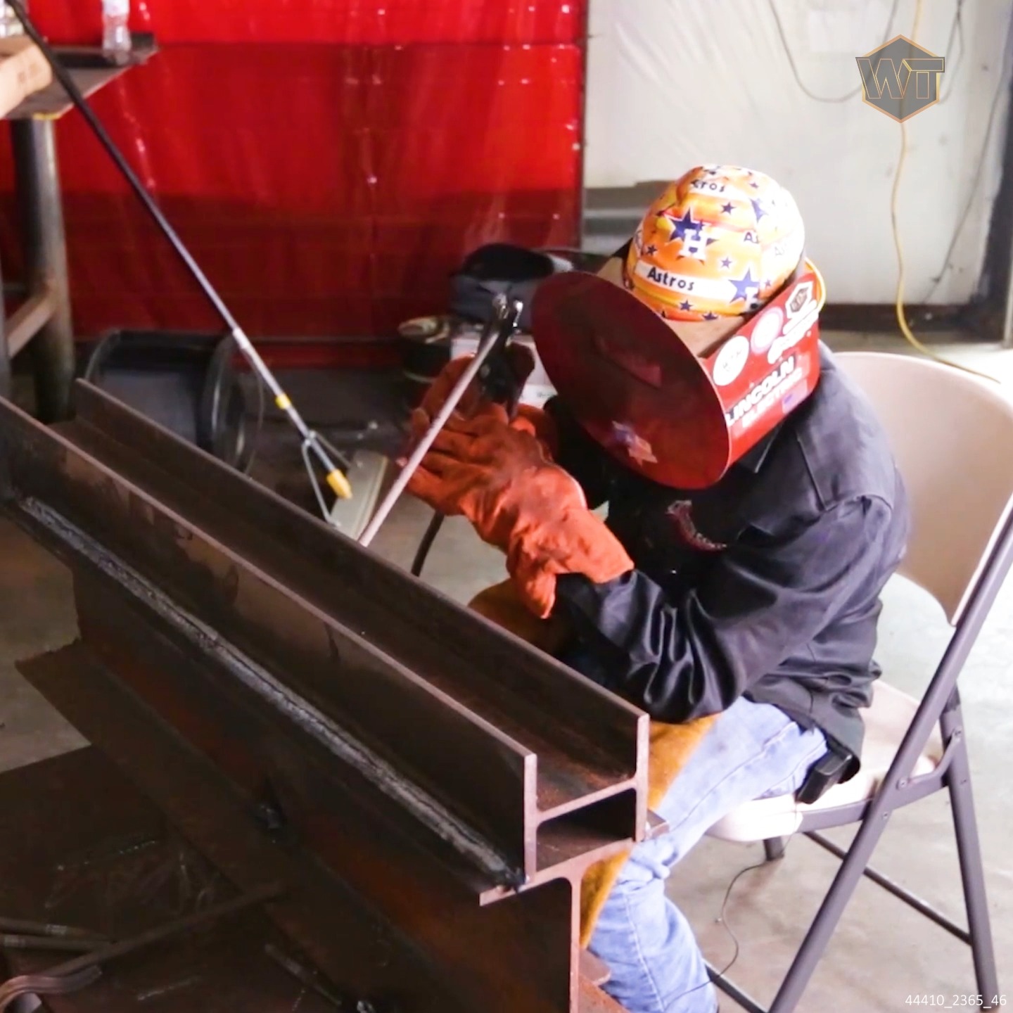 Welding I Beams with Jet Rods Like a PRO #jetrods #weldlikeapro #Ibeam ...