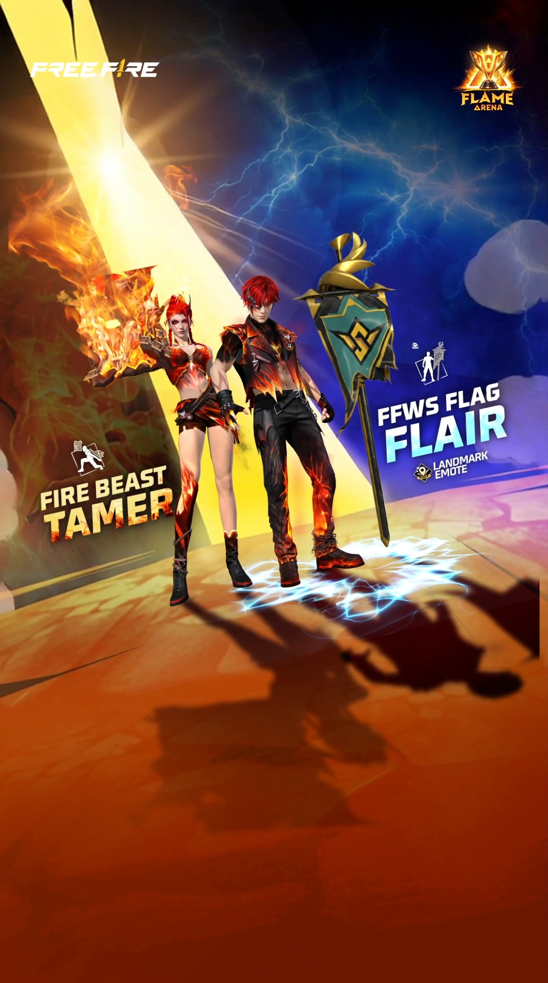 Tunjuk taring di Flame Arena dan jadi Fire Beast sebenar 🔥 #FreeFire # ...