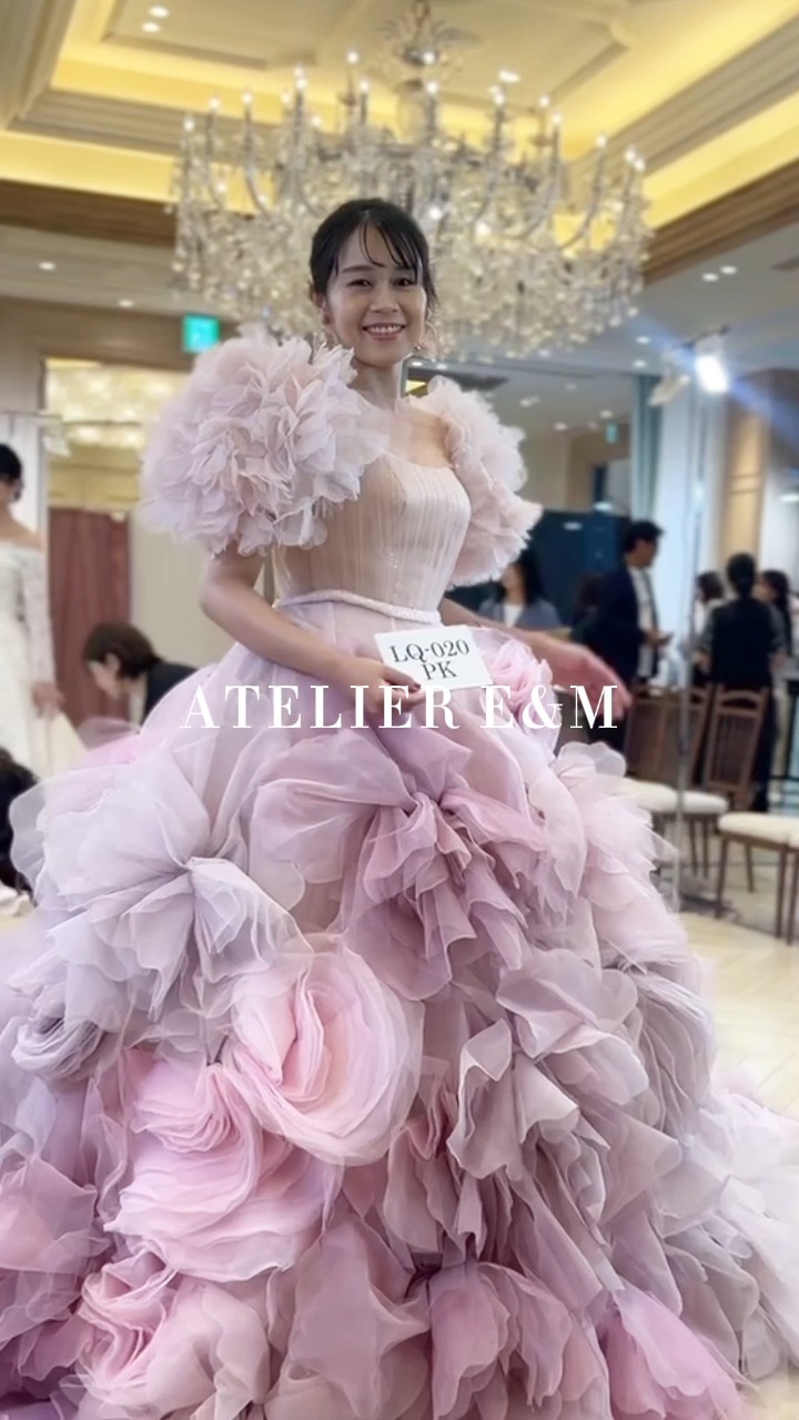 ATELIER E&Mの展示会に行ってきました！? どのドレスも可愛すぎる 
