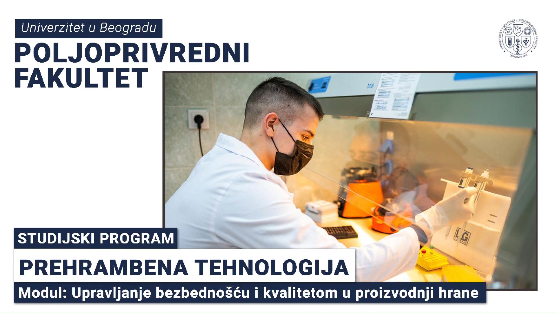Poljopriv... - Poljoprivredni fakultet Univerziteta u Beogradu