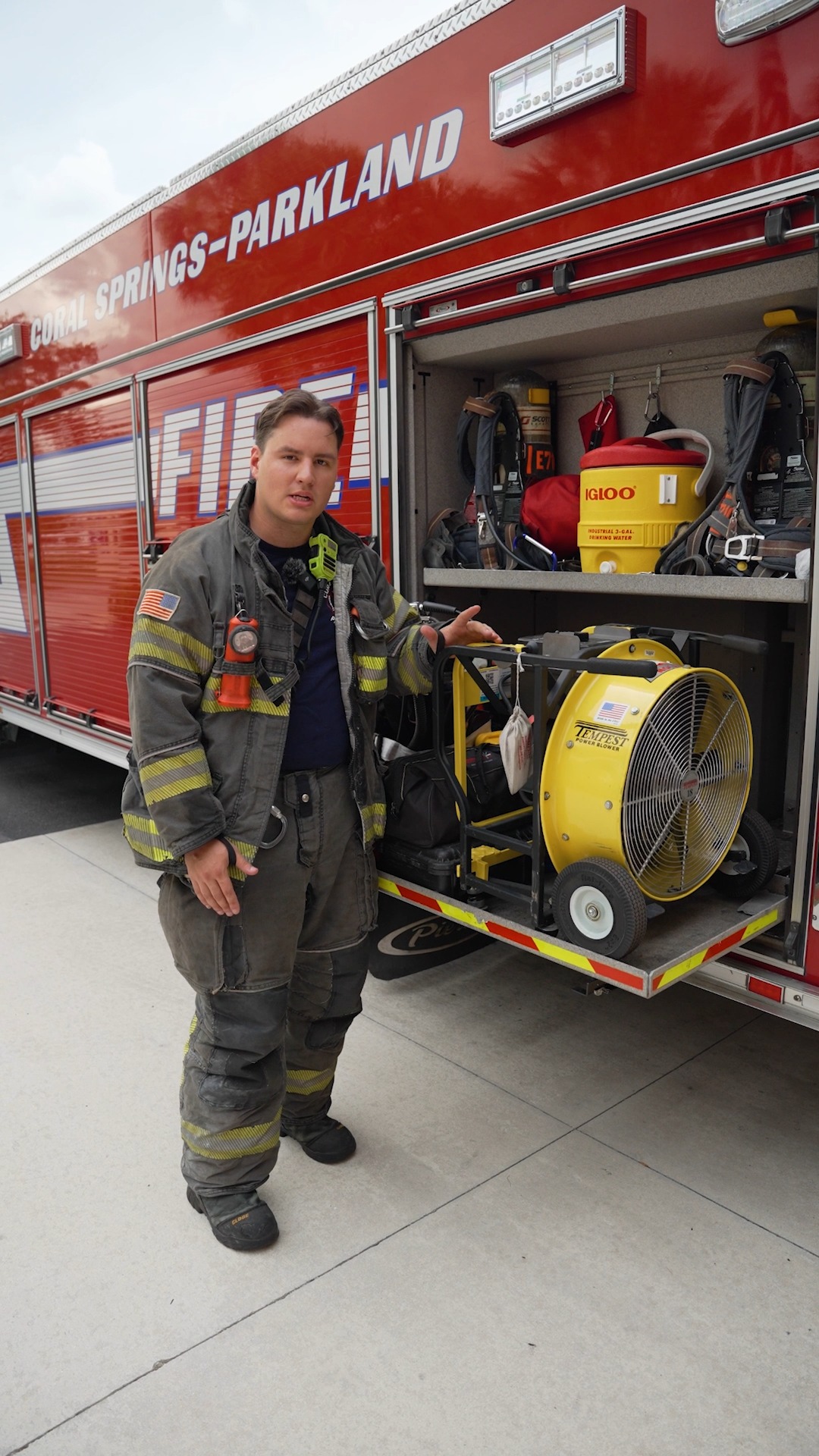 Meet the PPV Fan, which stands for Positive Pressure Ventilation. This ...