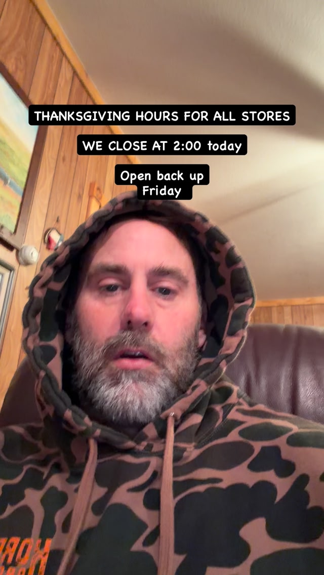 ALL STORES CLOSE TODAY AT 2:00!!! WE OPEN BACK UP FRIDAY WITH SOME ...