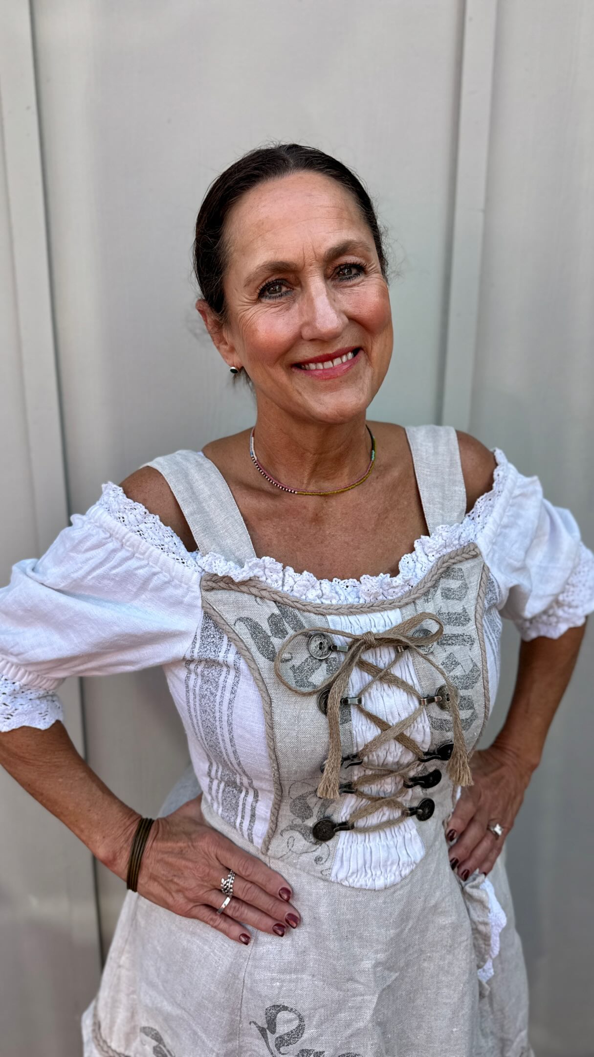 There’s just something so special about a linen dirndl! , Each one is beautifully unique, and the best part? We only have ONE of each style! ✨ Once it’s gone, it’s gone!, Come find your one-of-a-kind 