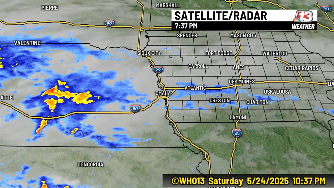 Radar update... expect spotty showers to continue into the night, then ...