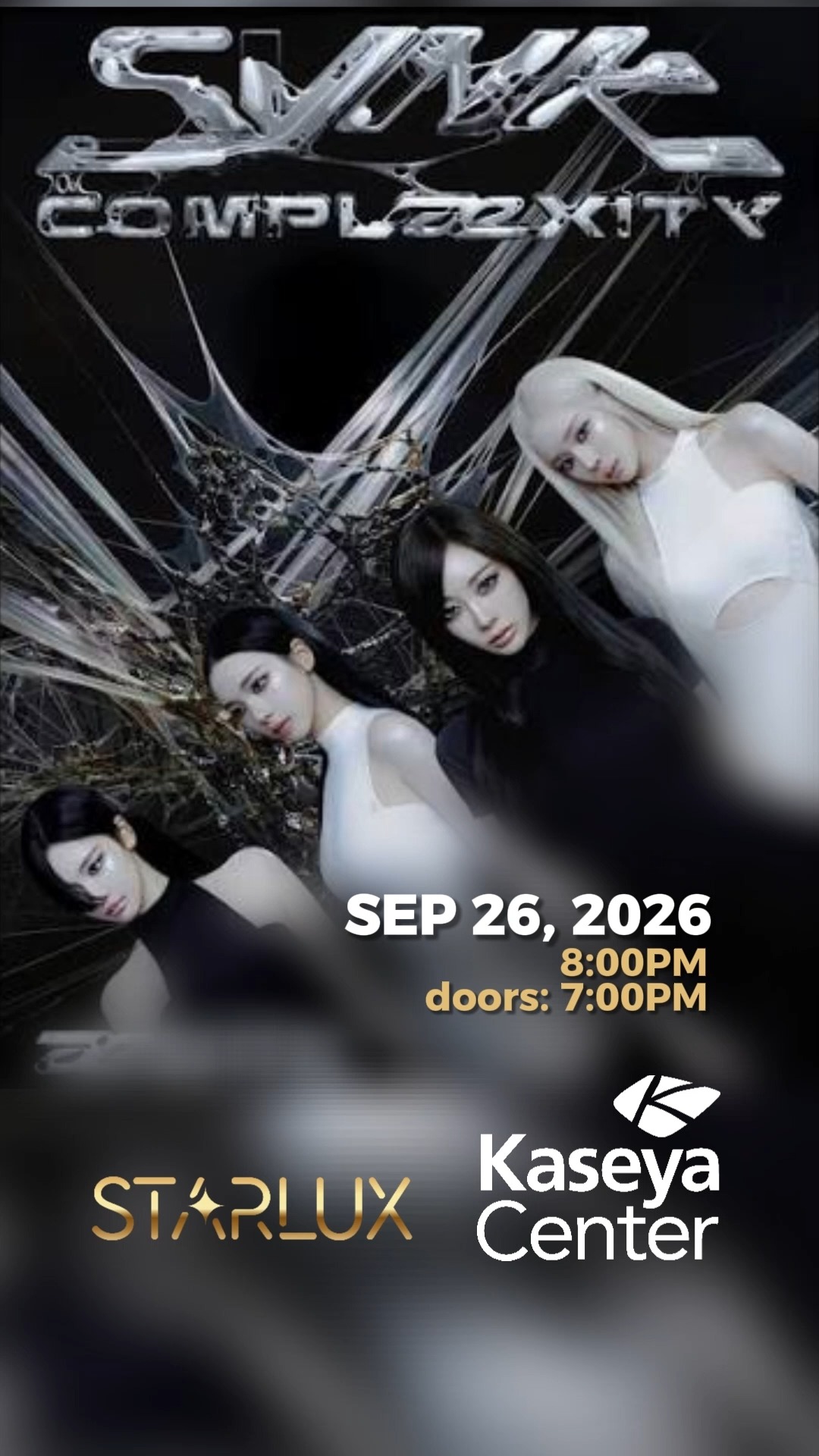 Aespa. SYNK : COMPLæXITY. September 26, 2026. Kaseya Center