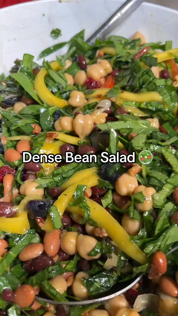 Dense Bean Salad (Pantry Edition) Everything you need: Beans (the base ...