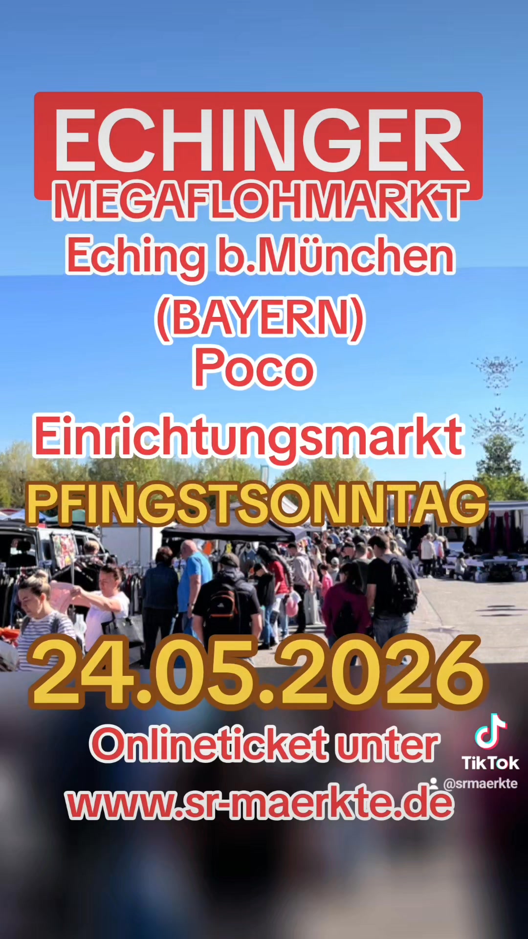 Am So 24.. Mai findet der beliebte XL-Flohmarkt auf dem Poco-Markt Parkplatzgelände in Eching b.München ohmstr.4 statt., Für Reservierungen nutzen Sie bitte unseren Online-Shop. Klicken Sie dazu auf