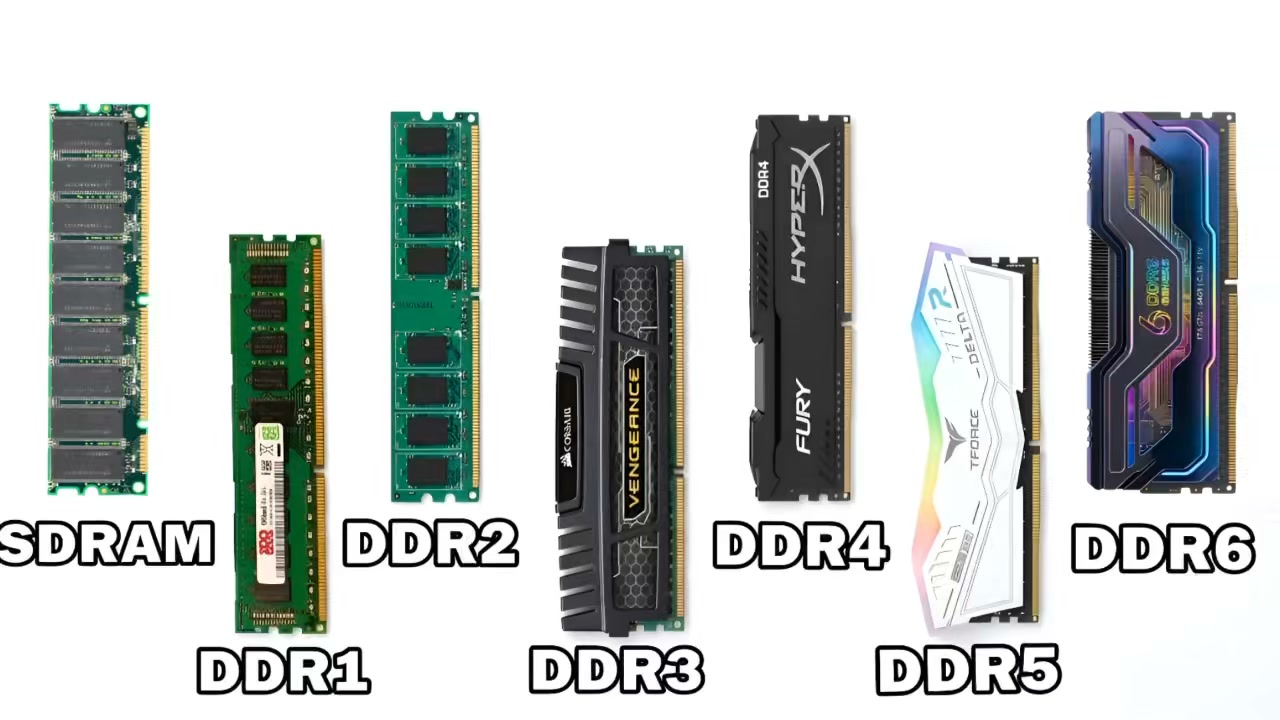 Every DDR RAM Explained #DDRRAM #RAMExplained #ComputerMemory #DDR