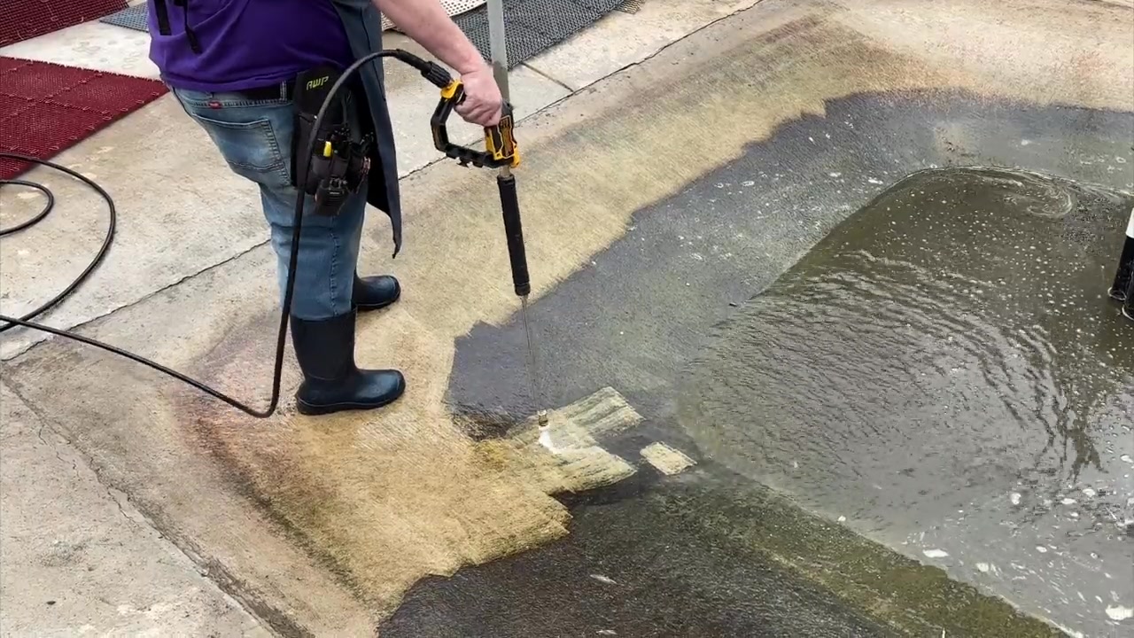 We use the wintertime, when we don’t have many animals, to deep-clean ...