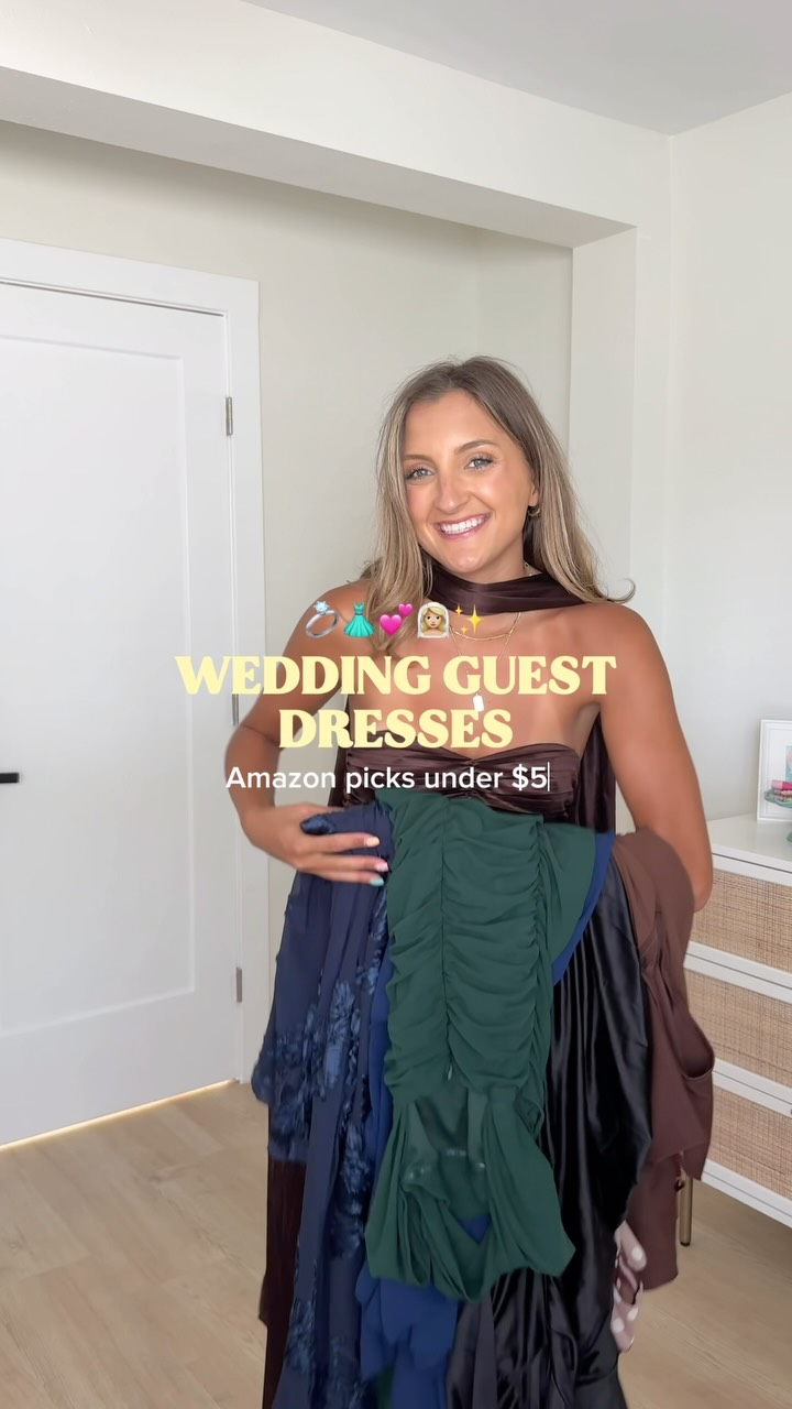amazon bridesmaid dresses under $50 you asked I answered… comment RING and I’ll DM you links to these fall wedding guest 💍👰🏼‍♀️, #amazonfinds #amazon #fallweddingguest #weddingguest | Styled by McKenz Size:1 - (US2-4) StyleColor:Navy WAMPAT Memory Series Large Purple dress