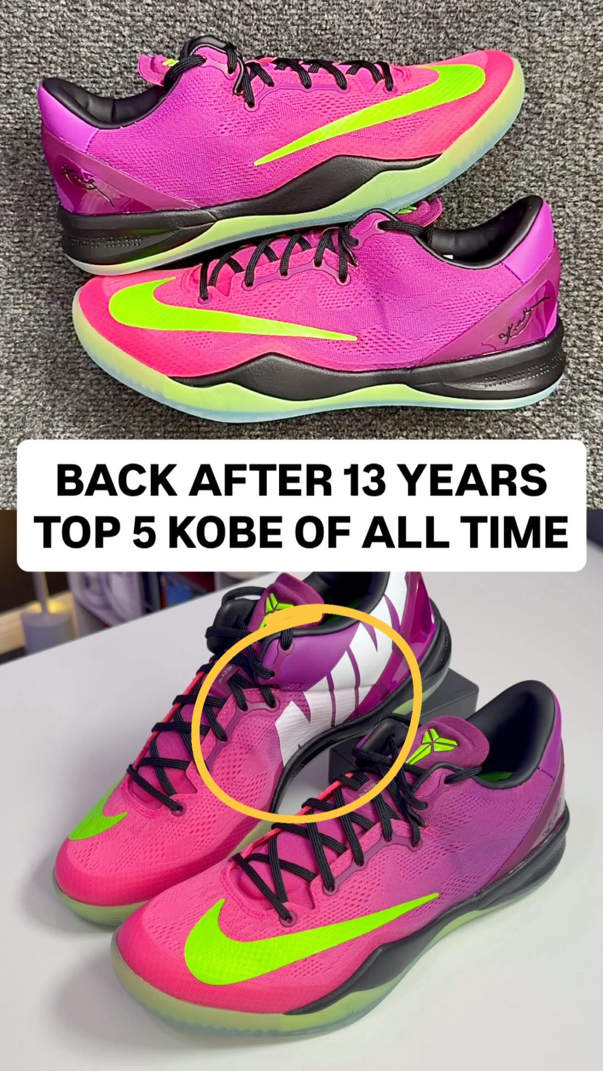 Can You Swap The Kobe 11 Protro Insoles Into The Kobe 8s & 9s