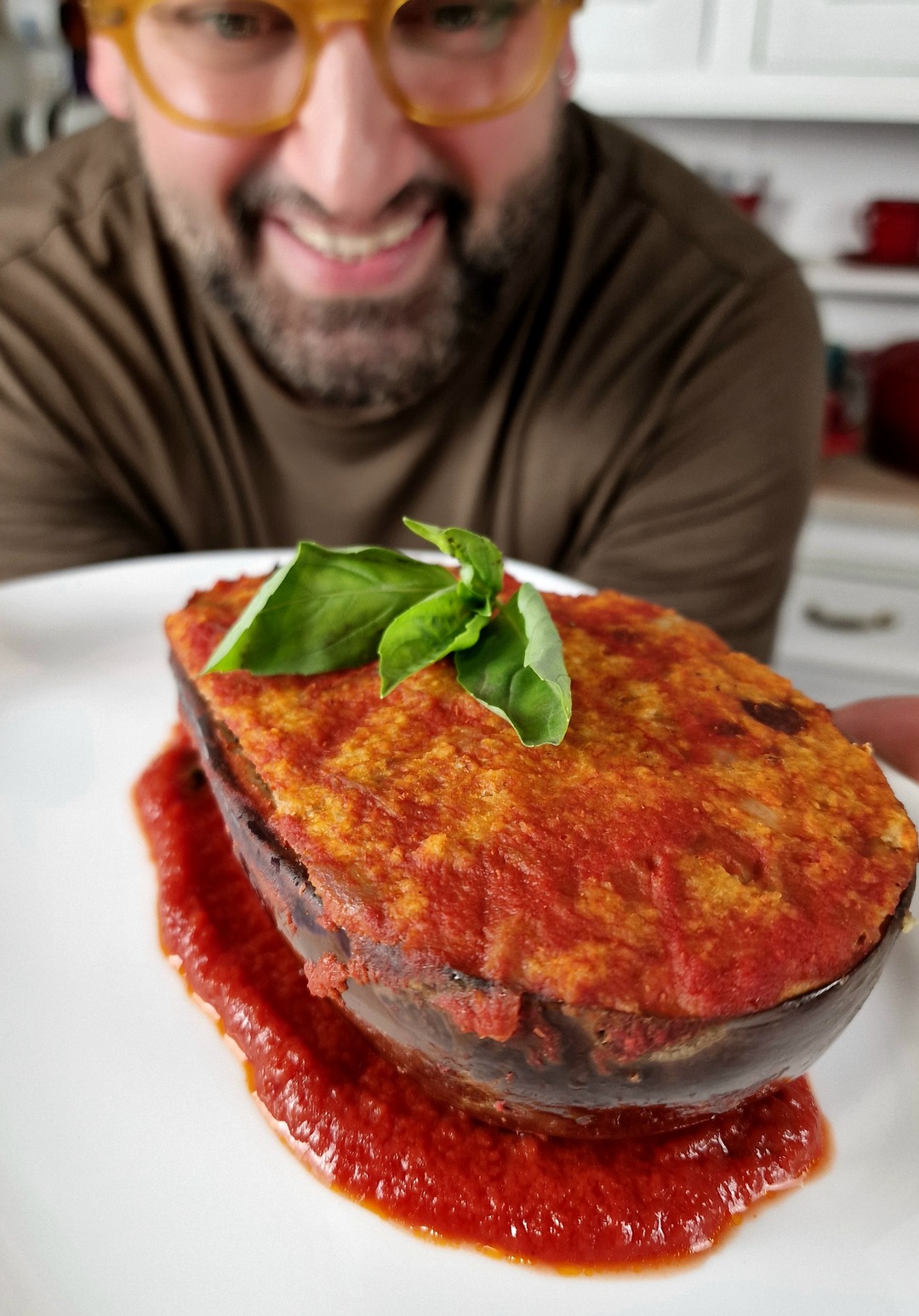Melanzana ripiena è carino. Mulignane m'buttunate è poesia ...