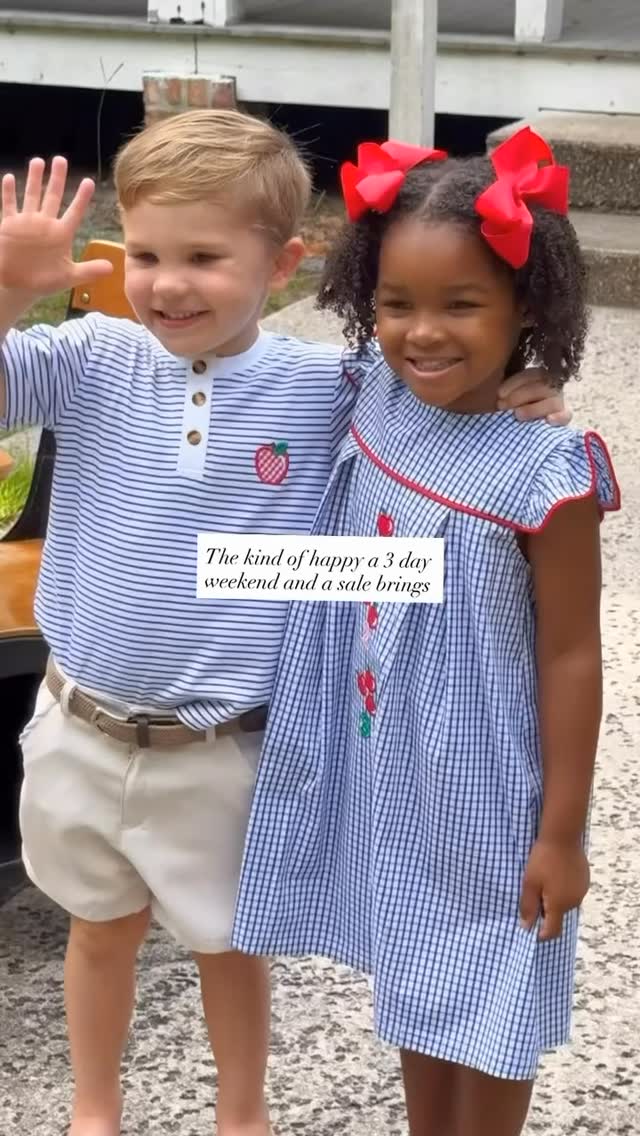 classic whimsy dress Our Labor Day Sale ends tonight! ⏰ This is your last chance to get an extra 15% off sale and last chance styles before they’re gone. Shop now!, #classicwhimsy #girlsfashion #boysfashion #kidsclothing Girls dresses