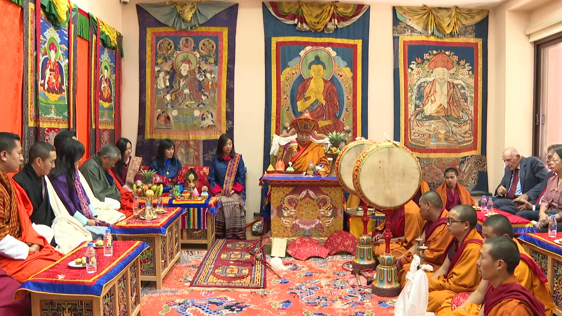 Her Royal Highness Ashi Kesang Wangmo Wangchuck graced the consecration ...