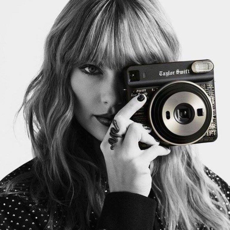 The Fujifilm Instax Square SQ6 Taylor Swift Edition lets you show
