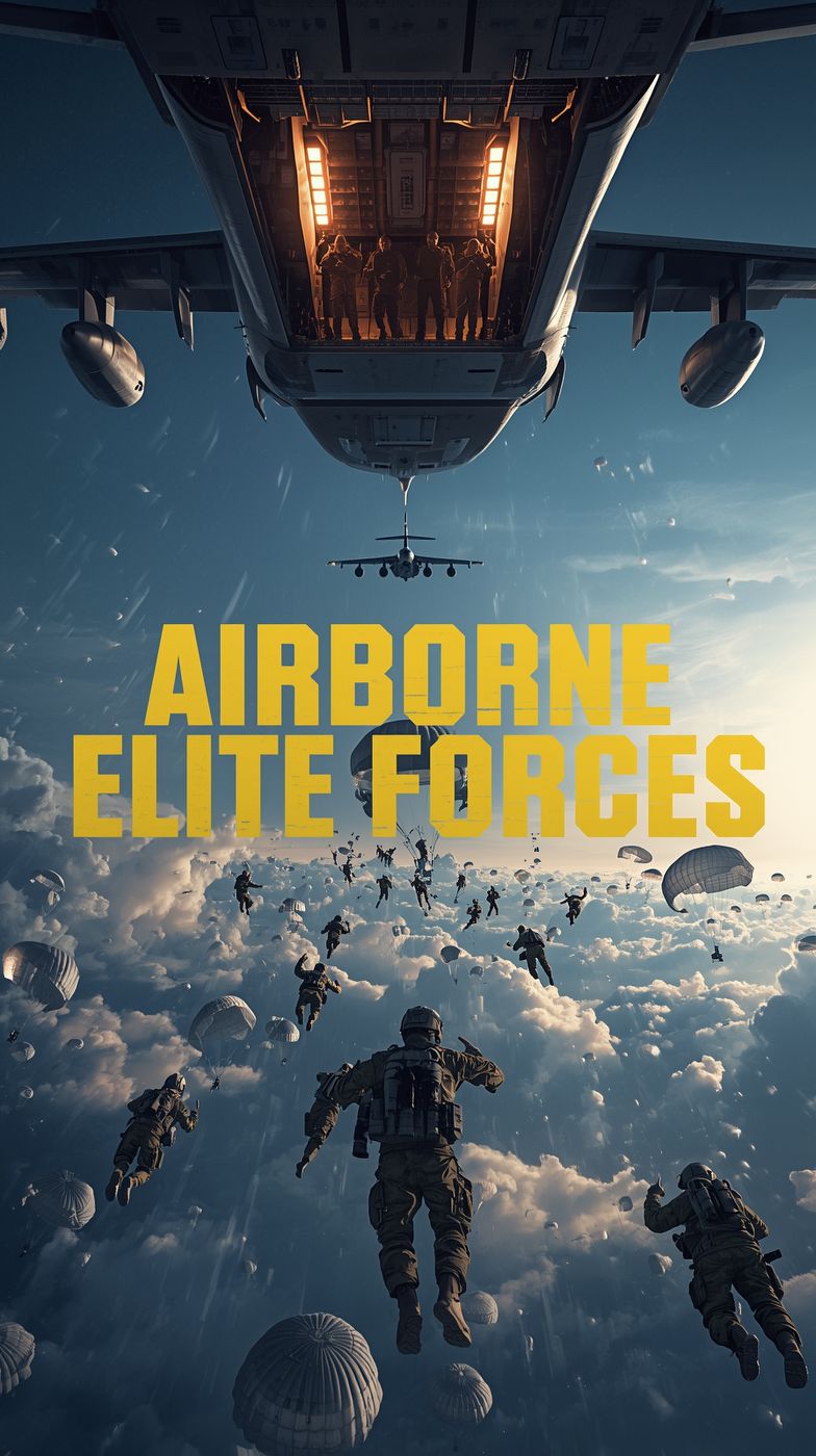 FEARLESS SOLDIERS Jumping From the Sky — Elite Parachute Deployment ...