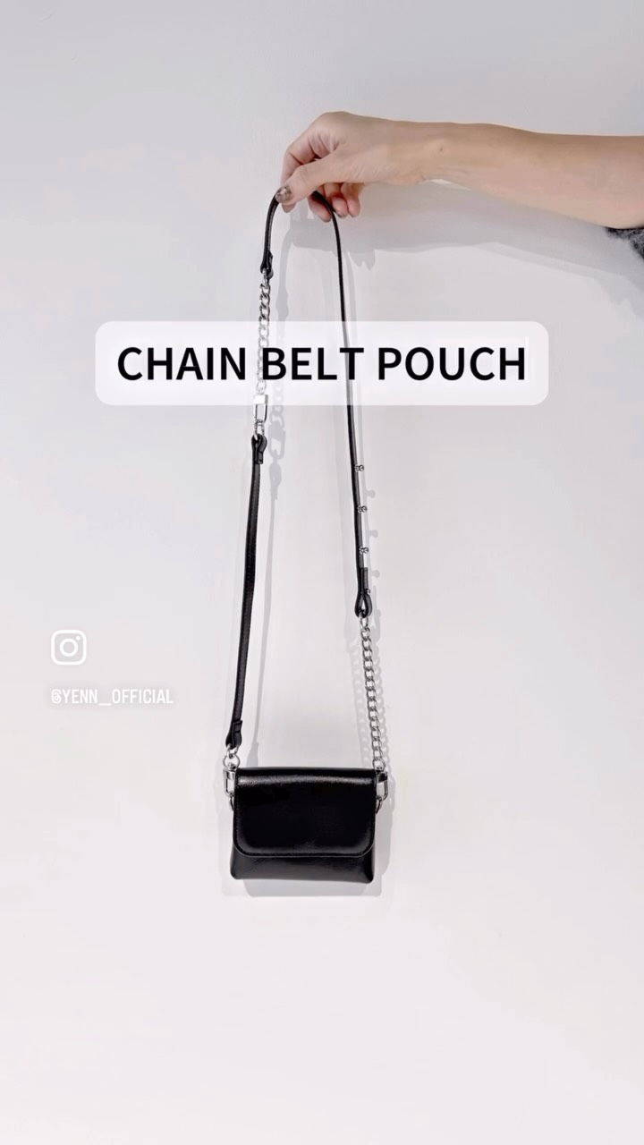 YENN ☑ CHAIN BELT POUCH たくさんの声にお応えして 再予約受付中