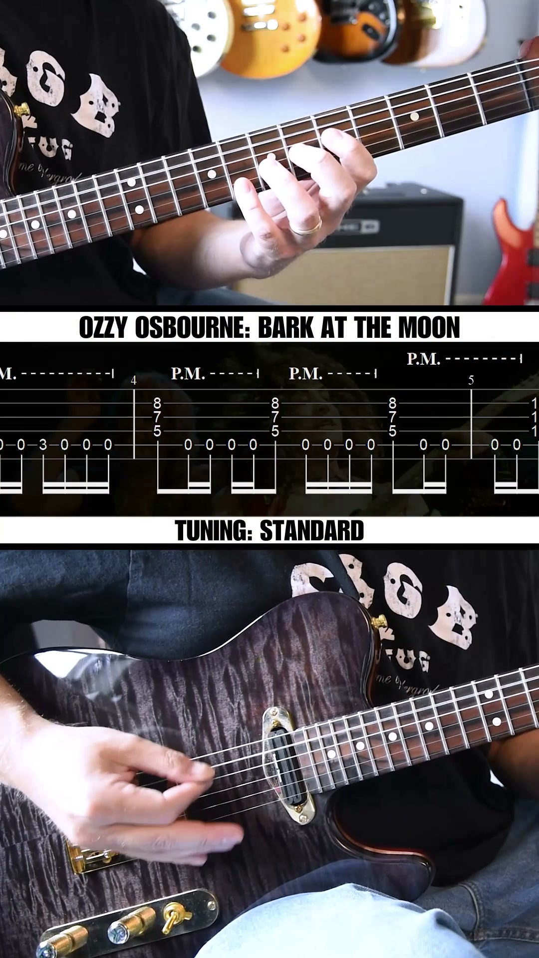 Jake E. Lee (Bark At The Moon) #guitarriff #ozzyosbourne #jakeelee