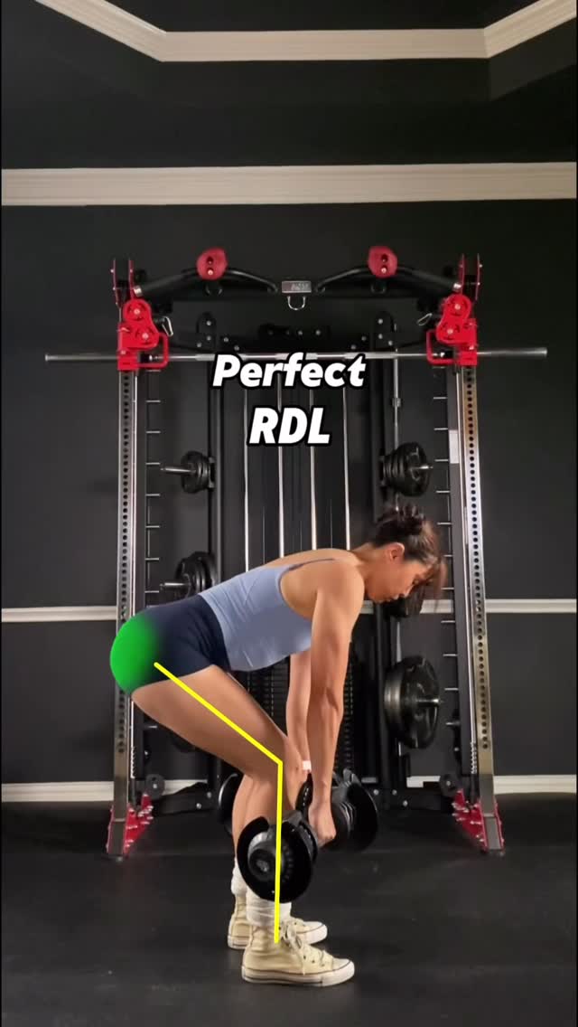 RDL Tips: 1️⃣ Stance Check: Keep your feet hip-width apart-avoid going ...