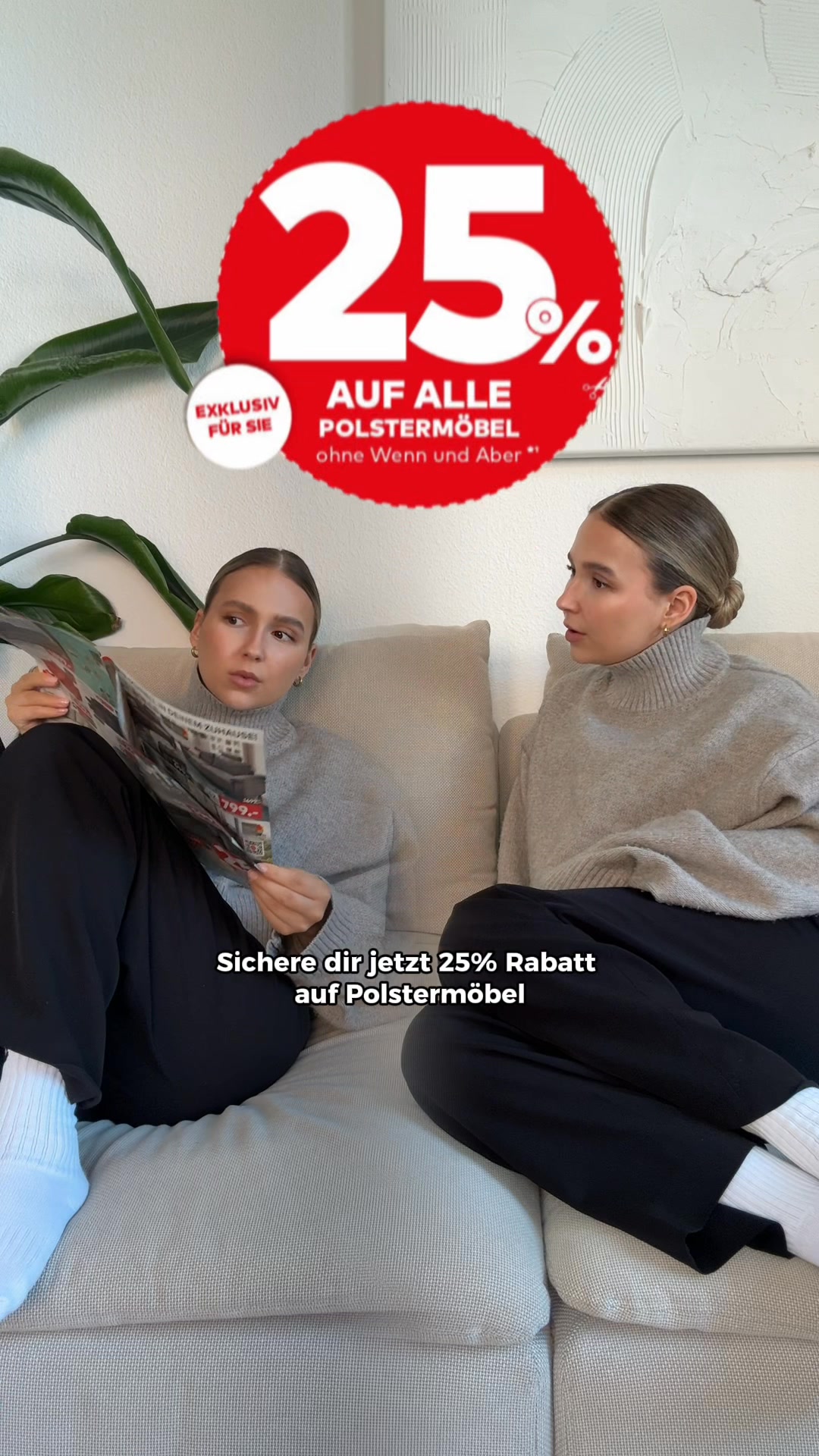Wer sparen will, sollte jetzt genau hinschauen 👀💸 Der neue porta Prospekt ist da, mit richtig starken Angeboten für dein Zuhause 🤍, 👉 https://bit.ly/4pZlYCi | porta Möbel