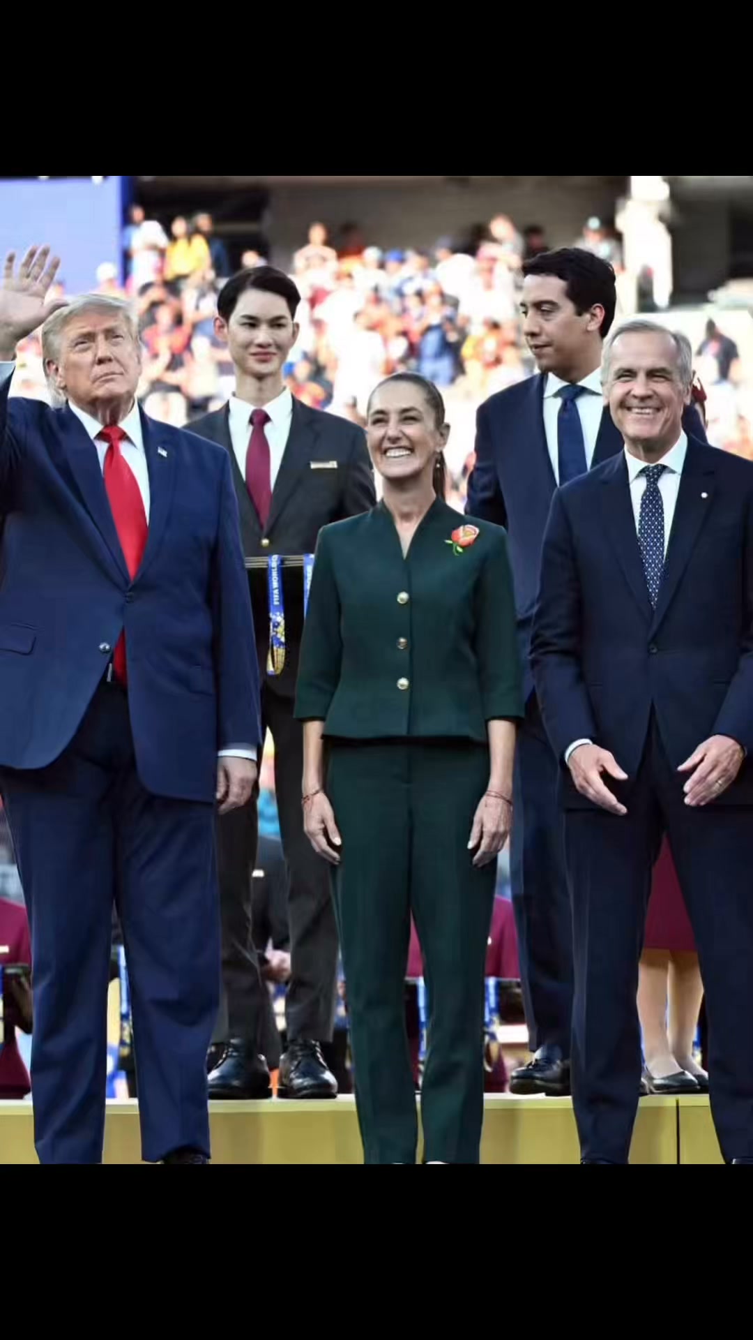 Claudia Sheinbaum Attends 2026 World Cup Final in New York with Trump