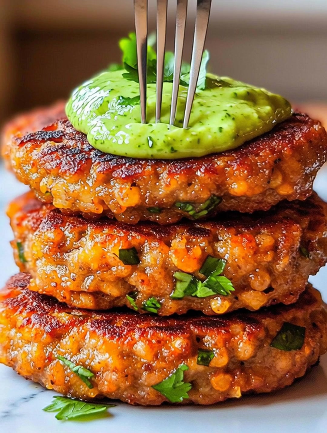 These crispy sweet potato and red lentil patties are a game-changer ...