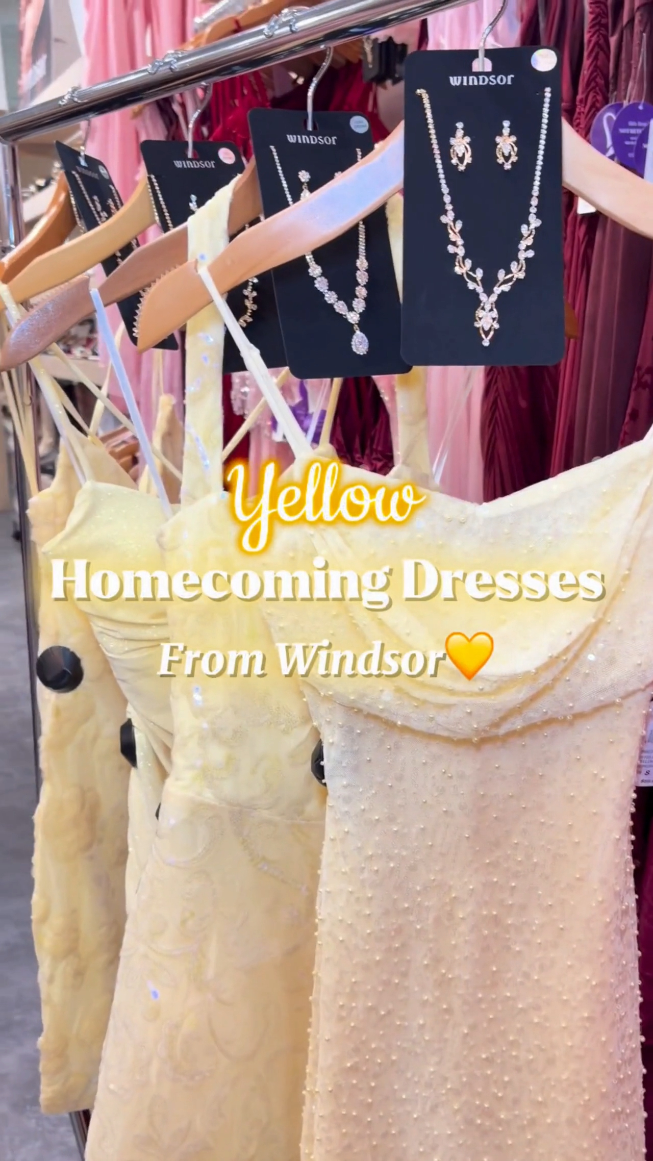 Consider this your yellow dress agenda 💛 @amber_salazar7, Shop:, https://windsorstore.onelink.me/z4Zz?utm_source=Facebook&utm_medium=social-organic&utm_campaign=new-arrivals&utm_content=feed&af_androi