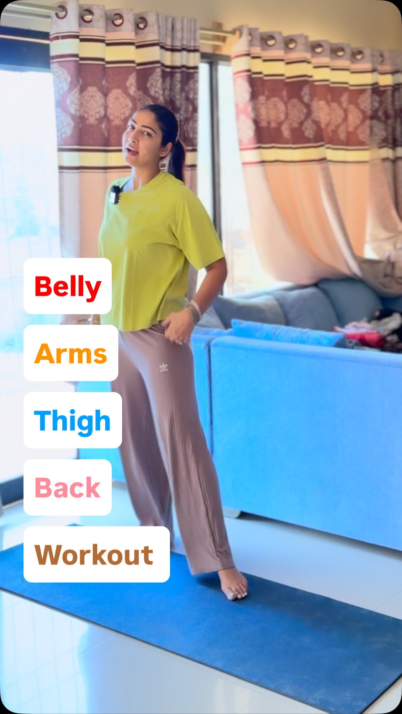 Belly, Arms, Thigh, Back, Workout . | Neha Fun and Fitness